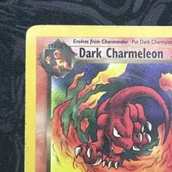 Pokemon Dark Charmeleon TCG Card 32/82 1st Edition - Image 2