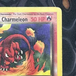 Pokemon Dark Charmeleon TCG Card 32/82 1st Edition - Image 3