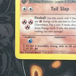 Pokemon Dark Charmeleon TCG Card 32/82 1st Edition - Image 5