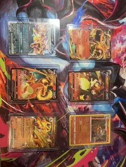 Pokemon TCG Charizard Lot (6) Celebrations Holo Full Art V VMAX GX Cards - Image 1