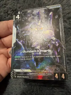 Dual Impact Gundam Kimaris LR+ Alt Art Gundam Card Game TCG GD02-070 - Image 2