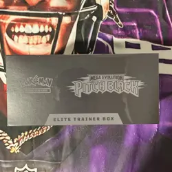 Pokemon TCG Mega Evolution – Pitch Black Elite Trainer Box w/ Promo, 40 Cards - Image 2