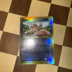 Pokemon Card Ruby & Sapphire Slakoth 45/109 Uncommon Reverse Holo - Image 1