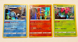 Charizard Blastoise Venusaur Holo Rare – Pokemon GO Pokemon Cards - Image 1