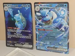2 Card Lot 💧 Pokemon TCG Blastoise ex SIR 200/165 009/165 Scarlet & Violet 151 - Image 4