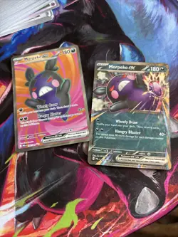 Pokemon Morpeko Ex Full Art 102/084 - Pitch Black Pokemon Cards - Image 1