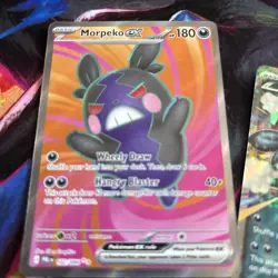 Pokemon Morpeko Ex Full Art 102/084 - Pitch Black Pokemon Cards - Image 2