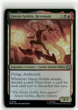 Green Goblin, Revenant FOIL - Spider-Man MTG NM - Image 1