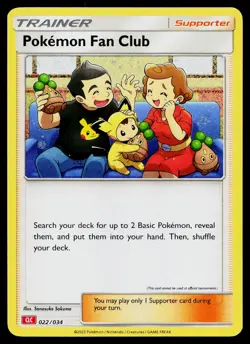 Pokemon Fan Club (CLC) 022/034 Trading Card Game Classic Classic Collection - Image 1