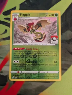 Flapple (League Promo) 22/192 Promo League & Championship Cards Reverse Holo NM - Image 1