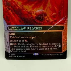 Magic The Gathering Lavaclaw Reaches Foil Borderless EOS 0022 Rare MTG Card - Image 3