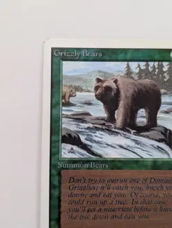 MTG - Grizzly Bears - Unlimited Edition - LP - Vintage Magic The Gathering - SGC - Image 3