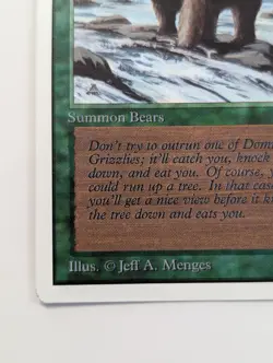 MTG - Grizzly Bears - Unlimited Edition - LP - Vintage Magic The Gathering - SGC - Image 5