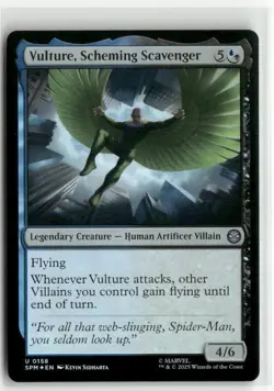 Vulture, Scheming Scavenger FOIL - Spider-Man MTG NM - Image 1