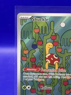 Pokemon Shuckle 136/132 Illustration Rare Mega Evolution NM/MT Card - Image 3