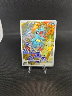 Totodile 048 Holo Mega Evolution Promo Pokemon Card - Image 1
