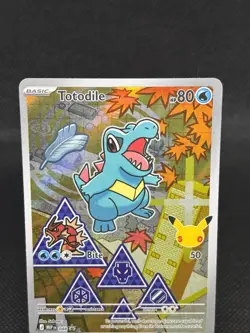 Totodile 048 Holo Mega Evolution Promo Pokemon Card - Image 3