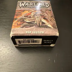 AEG Warlord Saga of the Storm Elf Legion 65-Card Legion Deck English 2001 - Image 2