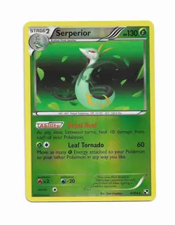 Serperior Pokemon TCG EX Black & White Reverse Holofoil Rare Card #6/114 #6 - Image 1