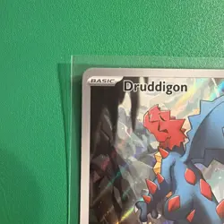 Pokemon TCG White Flare Druddigon Illustration Card 151/086 M/Nm Condition - Image 2