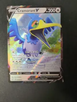 Cramorant V - 054/072 - Pokemon Shining Fates Sword & Shield Ultra Rare Card NM - Image 1