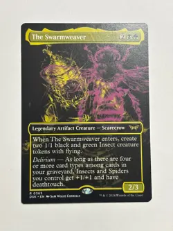 The Swarmweaver (Showcase) Duskmourn: House of Horror Magic MTG Card - Image 1
