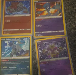 Nintendo Pokemon TCG 9-Card Lot Amazing Rare & Radiant Holo Yveltal 2022 - Image 4