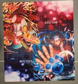 One Piece Official 2 Player Promo Playmat Kuma & Bonney New/Never Used - Image 1