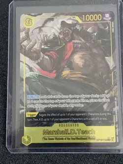 OP16-119 Marshall.D.Teach SEC Alt Art The Time To Battle One Piece TCG English - Image 1