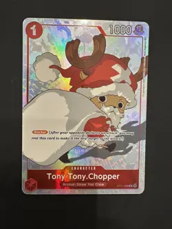 Santa Chopper One Piece Tony Chopper ST01-006 Gift Collection 2023 English NM - Image 1
