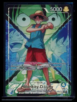 2026 One Piece The Time Of Battle Monkey.D.Luffy Leader Parallel Art #OP16-022 - Image 1
