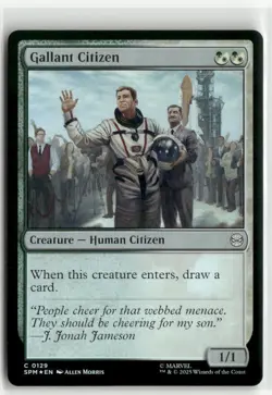 Gallant Citizen FOIL - Spider-Man MTG NM - Image 1