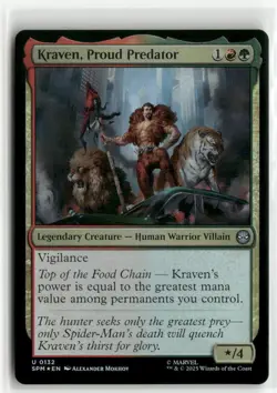Kraven, Proud Predator FOIL - Spider-Man MTG NM - Image 1