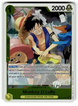 Monkey.D.Luffy (111) OP10-111 Rare Royal Blood One Piece Foil Near Mint - Image 1