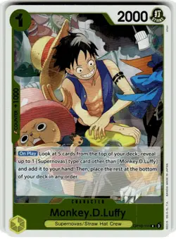 Monkey.D.Luffy OP10-111 Royal Blood One Piece TCG - English NM R Foil - Image 1