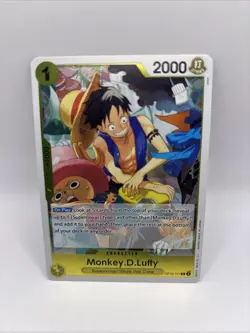 Monkey.D.Luffy OP10-111 Royal Blood One Piece TCG - English NM R Foil - Image 1