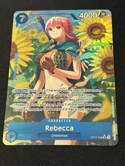 Rebecca (Parallel) OP10-058 Royal Blood Foil - TCG One Piece - Image 1