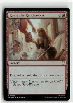 Romantic Rendezvous FOIL - Spider-Man MTG NM - Image 1