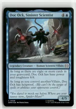 Doc Ock, Sinister Scientist FOIL - Spider-Man MTG NM - Image 1