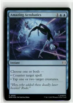 Amazing Acrobatics FOIL - Spider-Man MTG NM - Image 1
