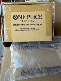 One Piece TCG English Version 2nd Anniversary Set - SEALED - Image 1
