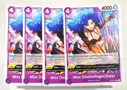 OP05-073 Miss Doublefinger(Zala) (UC) Awakening of the New Era One Piece CCG x4 - Image 1