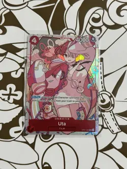 Uta OP01-005 ALT ART Bandai Premium Uta Card Collection One Piece Card English - Image 1