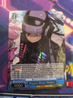 Biggest Rival, Pitohui (HR) - SAO Alternative–Gun Gale Online Weiss Schwarz - Image 1