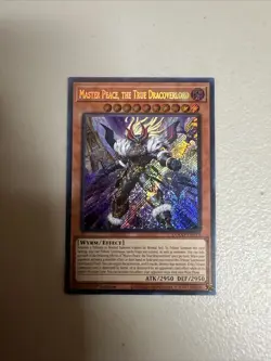 YU-GI-OH Master Peace, the True Dracoverlord DOOD-EN018 SCR Presale ship 9/26 - Image 1