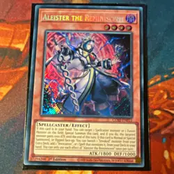 Konami Yu-Gi-Oh! Aleister the Reminiscent SHVA-EN008 Secret Rare Foil 1st Ed - Image 1