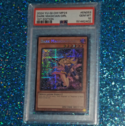 PSA 10 2024 Yu-Gi-Oh! Dark Magician Girl MP24-EN053 Prismatic Secret Rare - Image 2