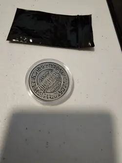 YuGiOh - Winged Kuriboh - YCS Pre-Registration Coin - Official - Silver NEW - Image 2