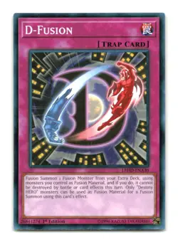 D-Fusion - LEHD-ENA30 1st Edition - YuGiOh-LP - Image 1