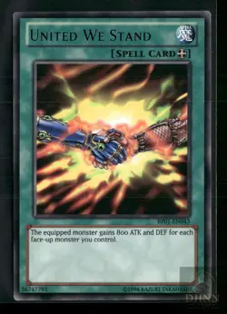 UNITED WE STAND BP01-EN043 R YU-GI-OH UNLIMITED NM/M - Image 1